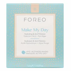 FOREO Skincare UFO? Mask Make My Day - Maskenpads für UFO? Tools Feuchtigkeitsmasken 7 ct