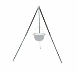 Blaser Trösch A6051 Dreibein – Feuerschale/Feuerstelle – silber