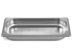 V-ZUG K27357 Garbehälter gelocht 1/3 GN, Höhe 65 mm
