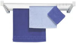 Stewi Teleskop Prestige 80 cm Wandtrockner – Wäscheständer/Wäscheleine – weiss