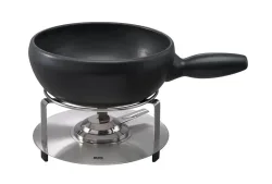 Stöckli Atlantis Induktion Fonduegerät – Fondue Set – schwarz