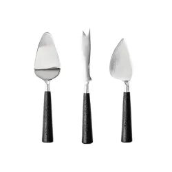 Bloomingville Käse Messer 3-tlg schwarz