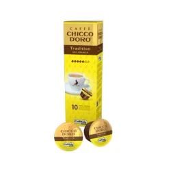 CHICCO D'ORO Kaffee Caffitaly 802000 Tradition Arabica 10 St&uuml;ck