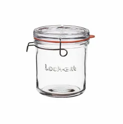 BORMIOLI LUIGI Einmachglas Lock Eat Transparent Glas 12 cm 13.7 cm 0.75 l - Einmachglas