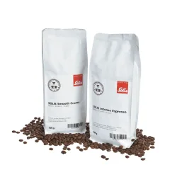 Solis Smooth Crema Kaffeebohnen – schwarz