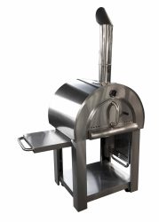 Nouvel Fuego Pizzaofen – Holzkohlegrill/Kohlegrill – edelstahl