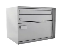 Rottner Briefkasten Swiss Mailbox Edelweiss silber
