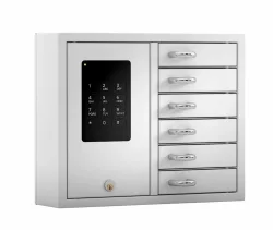 Bopp KeyIntellico-Basic 6 Schlüsselausgabesystem weiss