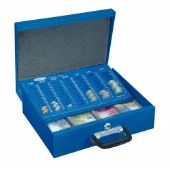 Rottner Bern Geldzählkassette blau