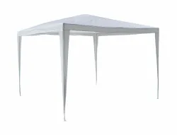 Nouvel Gartenpavillon Gazebo Weiss | 2.9 × 2.9 × 2.5 m