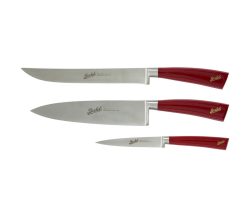 Berkel Messer-Set Elegance Rot Stahl - Messer-Set