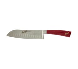 Berkel Santokumesser Elegance Rot Stahl 18 cm - Santokumesser