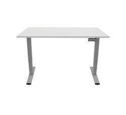Contini höhenverstellbarer Bürotisch RAL 7045 2.0x0.9m grau
