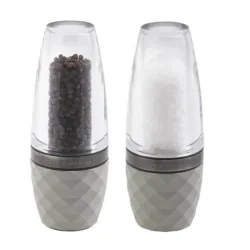 COLE & MASON City Concrete Pfeffermühle/Salzmühle 165mm grau-silber