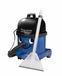 Numatic Henry Wash HVW370 Wassersauger – Staubsauger mit Beutel – blau