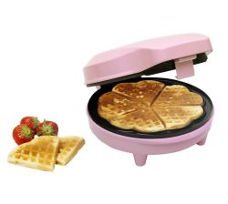 Bestron ASW217 Waffeleisen – Waffeleisen/Brezeleisen – pink