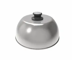 Lotusgrill - Grillhaube Original, 27cm, Chrom