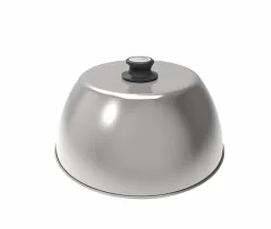 Lotusgrill - Grillhaube Original, 33cm, Chrom
