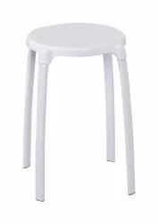 Ridder Badhocker rund weiss