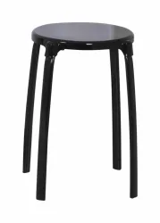 Ridder Badhocker rund schwarz
