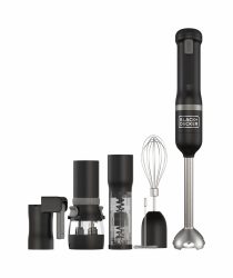 Black Decker Kitchen Wand Stabmixer 6er-Set schwarz