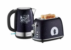 Trisa X-Mas Nights Bundle Wasserkocher & Toaster – blau