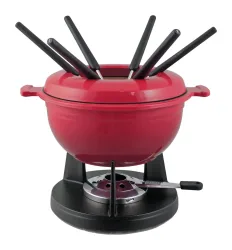 Swissmar Lucerne Fondue-Set 10-tlg rot