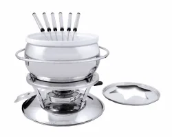 Swissmar Züri Edelstahl-Fondue-Set 11-tlg