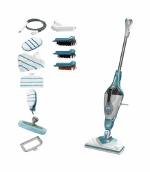 Black Decker BHSM168DSM-QS Dampfbesen – Dampfreiniger – weiss