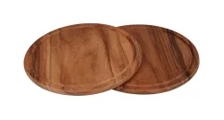 ProChef Steakbrettchen Duopack Steakbrett – Gastro Schneidebrett – dunkelbraun