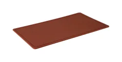CandL TPU Schneidbrett GN 1/1 braun – Gastro Schneidebrett