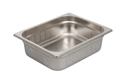ProChef GN-Behälter gelocht 1/2 100 mm glänzend – GN-Behälter/Gastronormbehälter – chromnickel-stahl