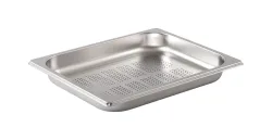 ProChef GN-Behälter gelocht 2/2 40 mm glänzend – GN-Behälter/Gastronormbehälter – chromnickel-stahl