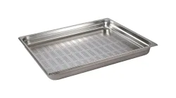 ProChef GN-Behälter gelocht 2/1 65 mm glänzend – GN-Behälter/Gastronormbehälter – chromnickel-stahl