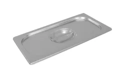 ProChef GN-Deckel 1/3 glänzend Deckel für Behälter – GN-Behälter/Gastronormbehälter – chromnickel-stahl