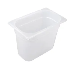ProChef GN-Behälter 1/4 200 mm transparent weiss – GN-Behälter/Gastronormbehälter