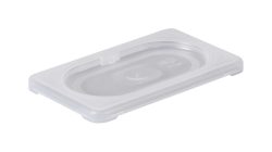 ProChef GN-Deckel 1/9 transparent weiss Behälterdeckel – GN-Behälter/Gastronormbehälter
