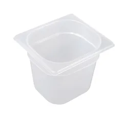 ProChef GN-Behälter 1/6 150 mm transparent weis – GN-Behälter/Gastronormbehälter