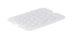 ProChef GN-Einlege Boden 1/2 transparent weiss Einlege Boden für Behälter – GN-Behälter/Gastronormbehälter