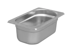 ProChef GN-Behälter glänzend 1/4 100 mm – GN-Behälter/Gastronormbehälter – chromnickel-stahl