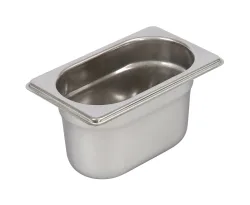 ProChef GN-Behälter glänzend 1/9 100 mm – GN-Behälter/Gastronormbehälter – chromnickel-stahl
