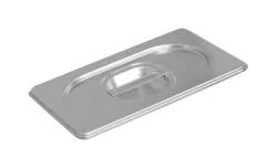 ProChef GN-Deckel 1/9 glänzend Deckel für Behälter – GN-Behälter/Gastronormbehälter – chromnickel-stahl