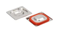 ProChef GN-Steck Deckel 1/6 glänzend Deckel für Behälter – GN-Behälter/Gastronormbehälter – chromnickel-stahl