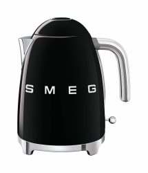 smeg - Wasserkocher 1,7l KLF03BLEU, Schwarz, 1.7L