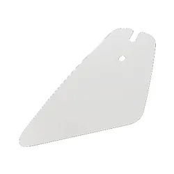 OUTDOORCHEF Ersatz Trichter-Schaber 1x Zubehör Grillreinigung – Grillbürste/Grillreiniger – grau