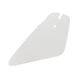 OUTDOORCHEF Ersatz Trichter-Schaber 1x Zubehör Grillreinigung – Grillbürste/Grillreiniger – grau