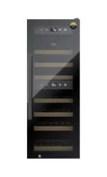 Caso WineExclusive 38 Smart Weinkühlschrank – Weinkühlschrank freistehend – schwarz