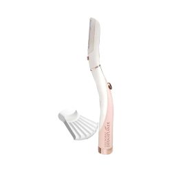 BEST DIRECT Velform Dermaplaning-System Haarflaumentferner – Gesichtsreinigungsgerät/Hautpflege – pink