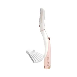 BEST DIRECT Velform Dermaplaning-System Haarflaumentferner – Gesichtsreinigungsgerät/Hautpflege – pink