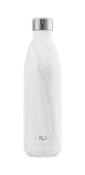 FLSK 0750WHTEM Trinkflasche 750 ml Weiss Marmor
